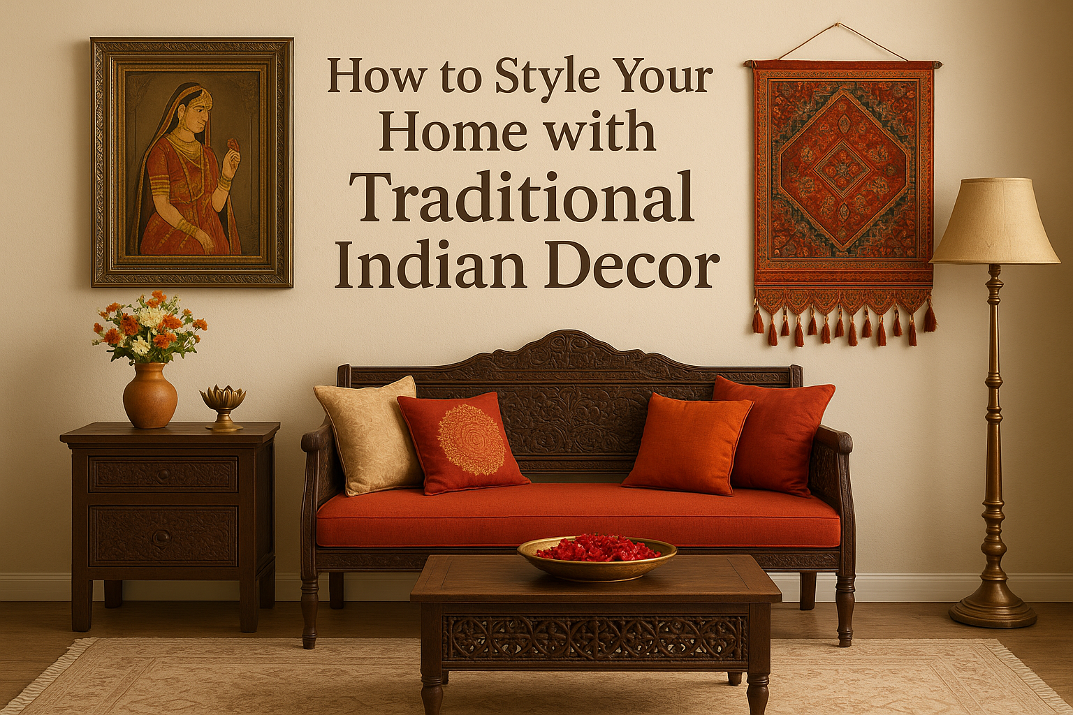 How to Style Your Home with Traditional Indian Decor
