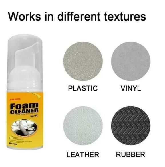 PrgCart Car Cleaner Foam Wax Shampoo 100ML – Pack of 3 | Deep Clean & Shine for Cars