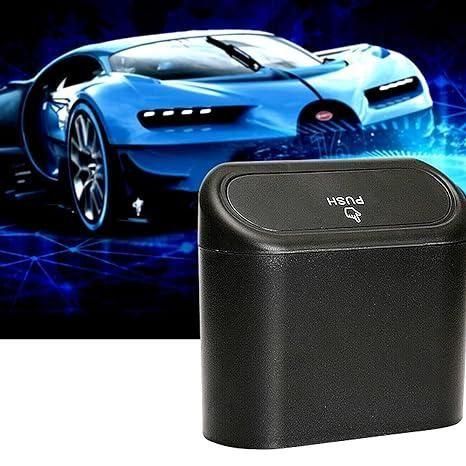 PrgCart Mini Car Trash Bin – Portable Waterproof Interior Garbage Dustbin for Vehicles