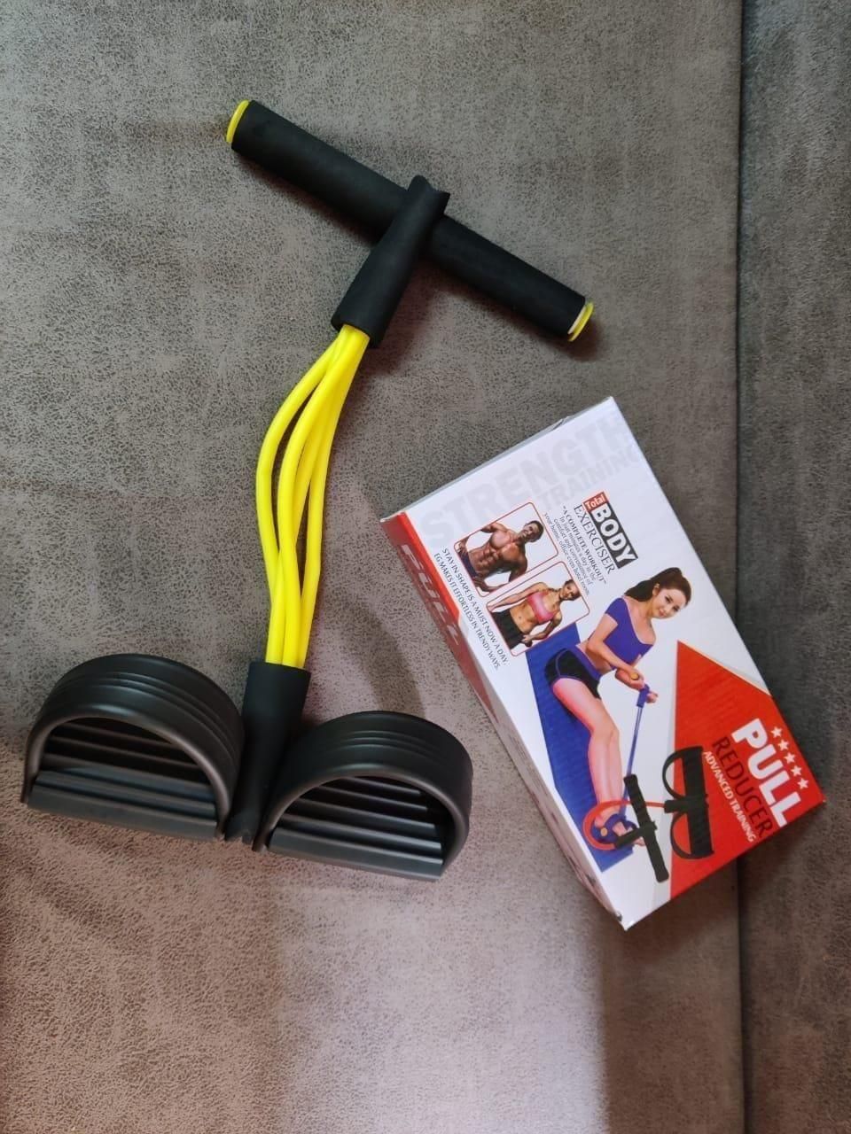 PrgCart Yoga Pedal Puller Resistance Band – Full-Body Home Workout Equipment for Strength & Flexibility