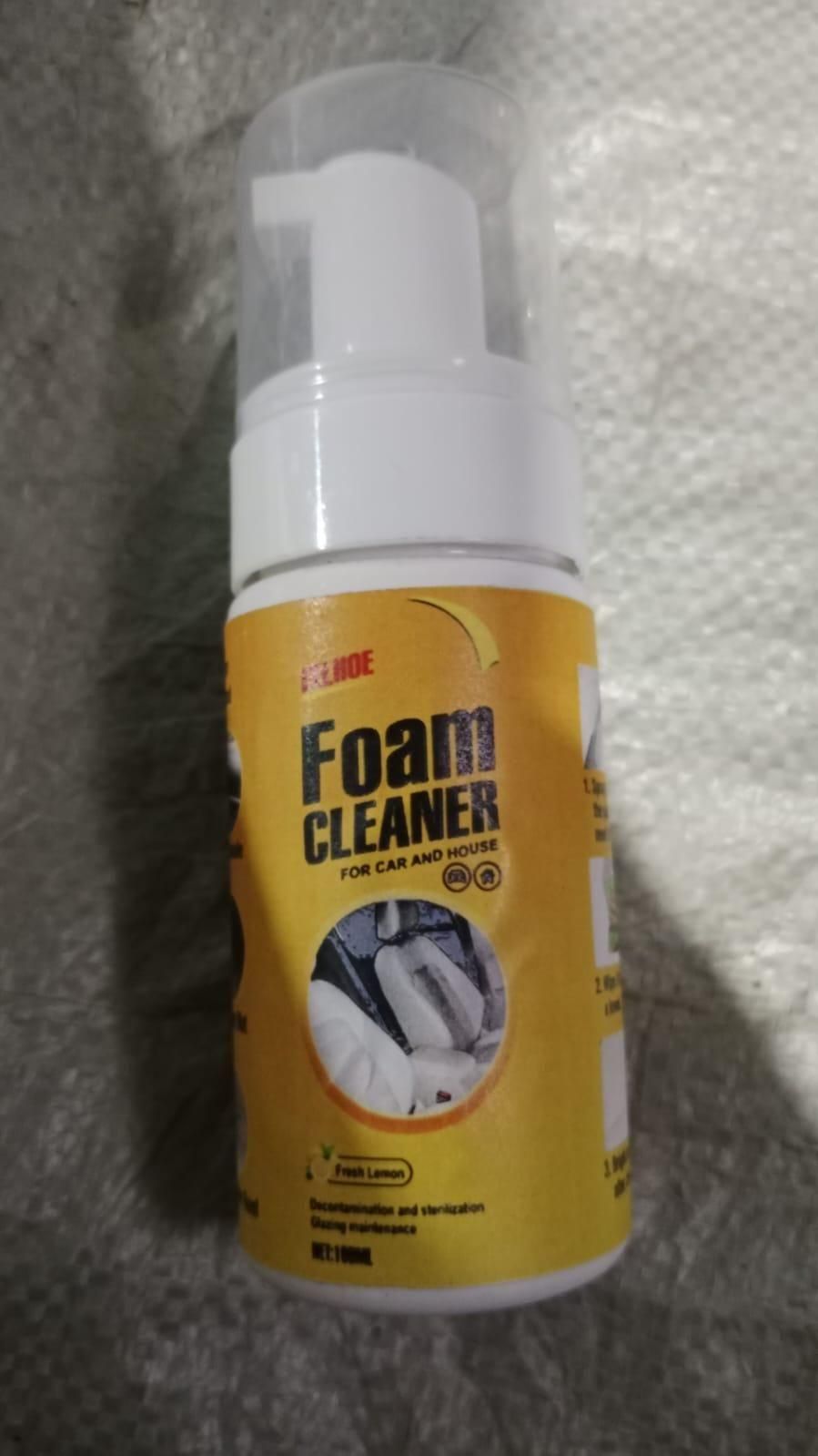 PrgCart Car Cleaner Foam Wax Shampoo 100ML – Pack of 3 | Deep Clean & Shine for Cars