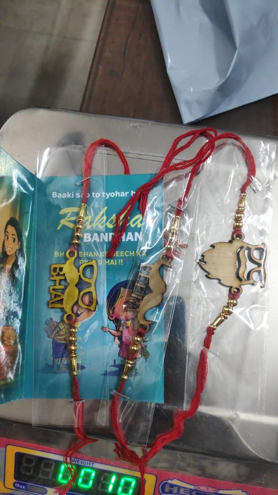PrgCart Best Bhai in the Galaxy Bottle with 3 Rakhis – Raksha Bandhan Gift Set