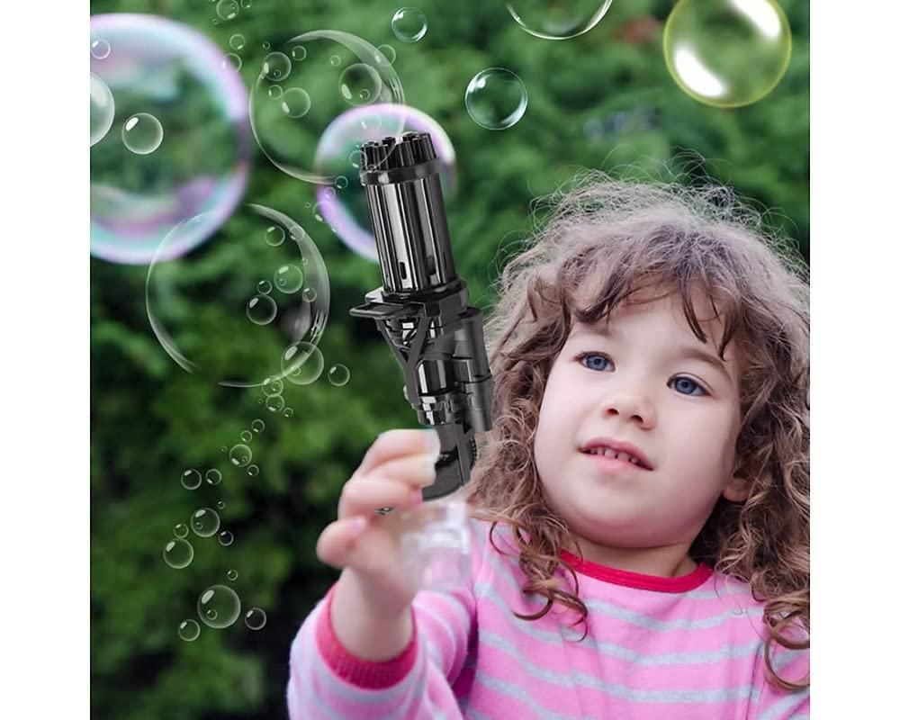PrgCart Kids Bubble Gun – Fun-Filled Automatic Bubble Blower for Outdoor Play