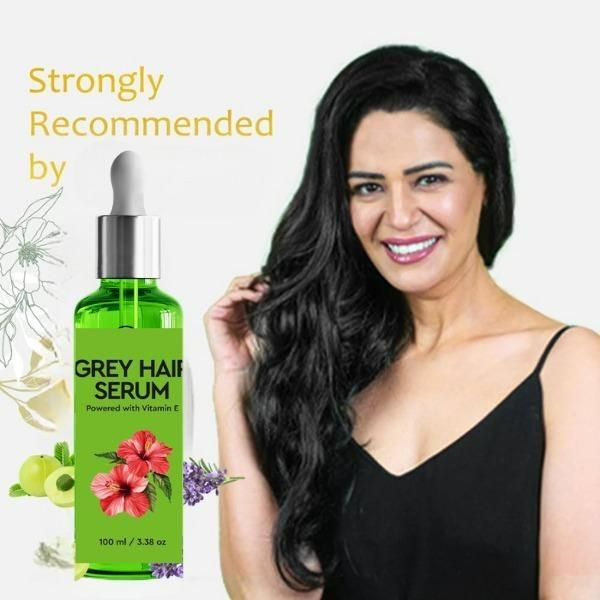 Anti Grey Hair Serum Organic 100 ml - P&R Group