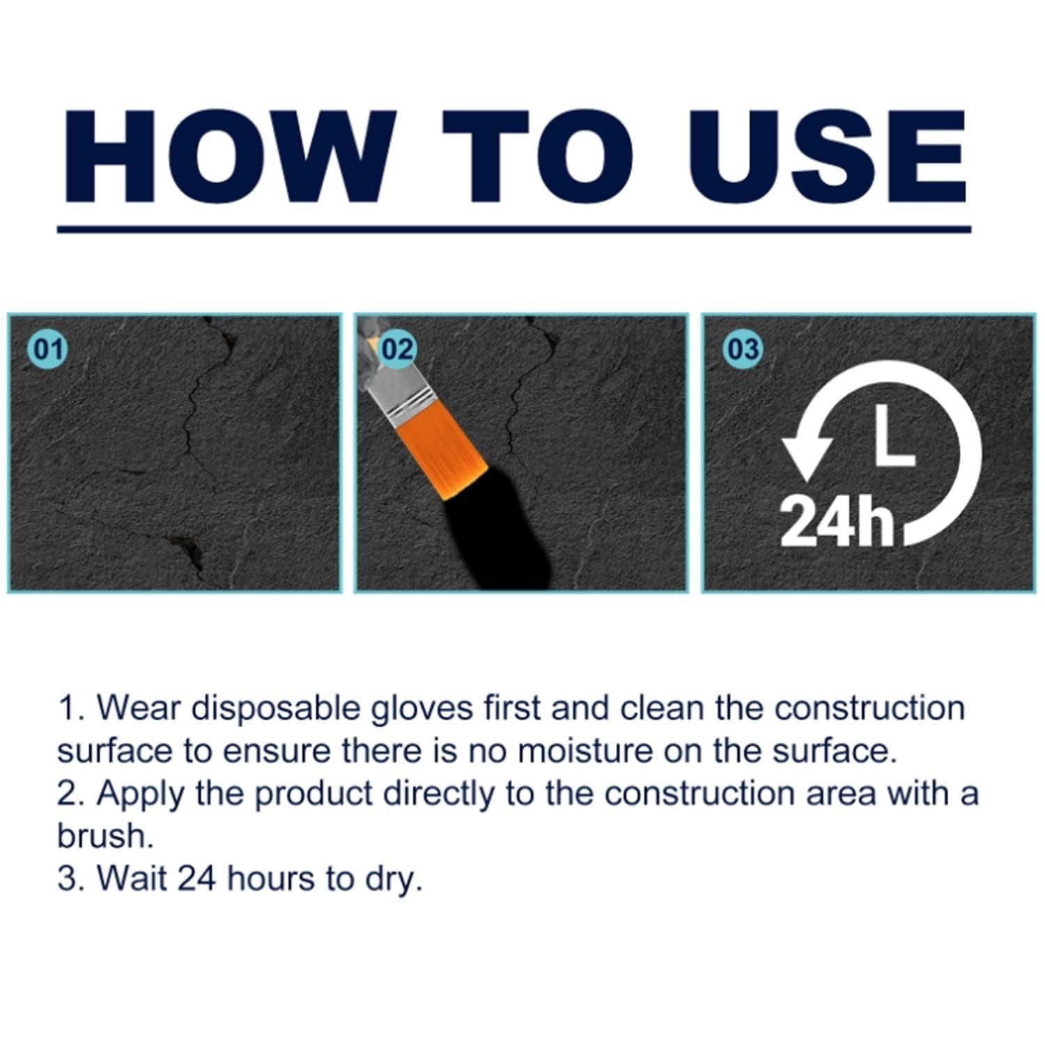 PrgCart Waterproof Coating – Exterior Wall & Roof Leak Repair Sealant