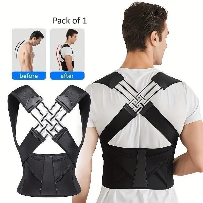 Adjustable Back Posture Corrector/ Slouching Relieve Pain Belt Women Men - P&R Group