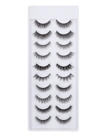 Dropdash magnetic eyelashes pack featuring 16 versatile styles for effortless beauty and glam