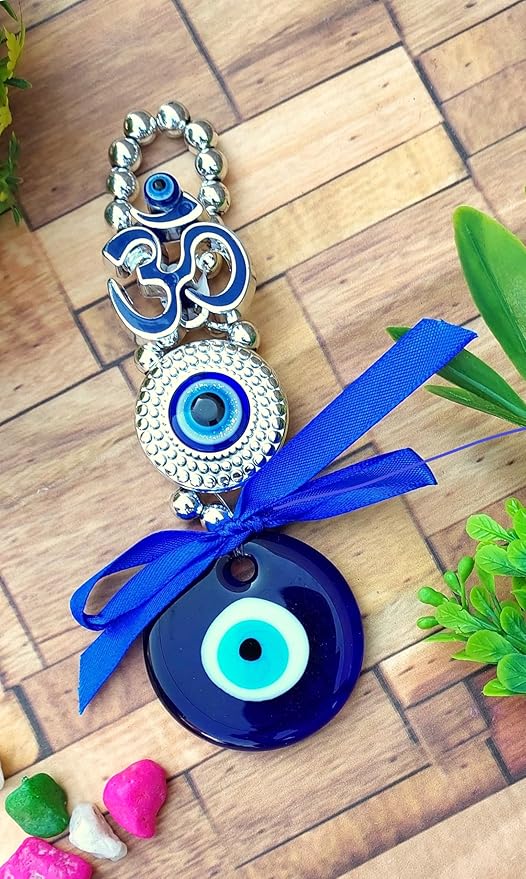 P&R Groups spiritual protection decor featuring blue eye symbols and decorative charms